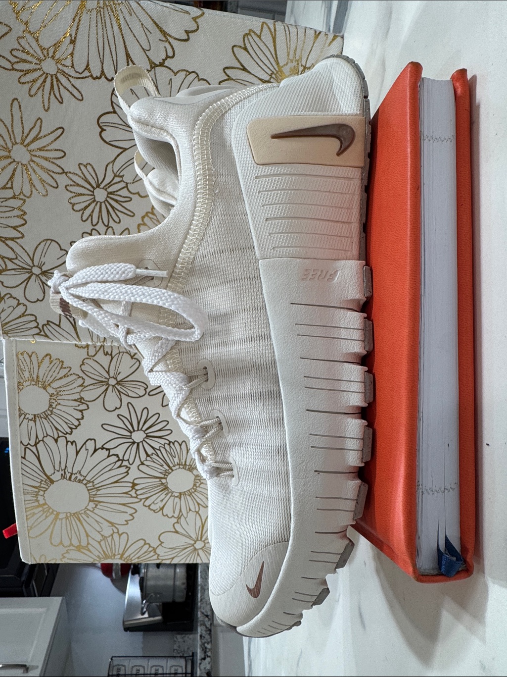 Nike Women’s Cream/White Flexible Training Shoe